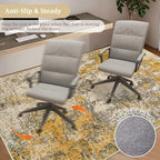 Office Chair Mat for Hardwood Floor, 48"x36" Easy Glide Computer Chair Mat Protector for Rolling Chair Under Desk Rug Nonslip Backing, Machine Wash - Image 5