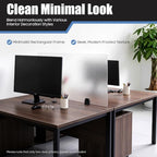2 Pack Desk Privacy Panels & Dividers, 30x18 Inch Frosted Acrylic Sneeze Guard with Clamps, Office Cubicle Partitions & Countertop Shields for Privacy in Offices, Schools, Call Centers - Image 3