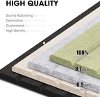 Large Cork Board for Walls 59" x 36",15 Pack 12"X12"Felt Bulletin Board Tiles with 120 Adhesive Tabs,Cork Board Alternative for Office Decor, Push Pin Board Wall Organizer-Oatmeal - Image 6