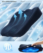 Breathable Honeycomb Gel Seat Cushion, Pressure Relief Cushion Long Sitting - Image 5