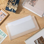 Feifeiya 2 Pcs Magnetic Pocket File Folder for Fridge, Horizontal, Clear - Image 4