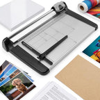 Rotary Paper Cutter, 15-Sheet A4 Paper Trimmer 360mm for Commercial Use by Unknown
