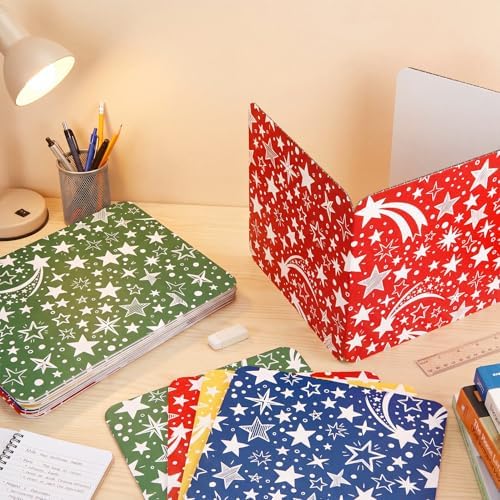 24 Pcs Desk Dividers for Students, Heavy Privacy Boards, Vivid - Image 5