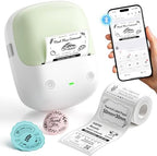 NIIMBOT B2 Label Maker Machine with Tape for Home Office, Green White by NIIMBOT%C2%AE