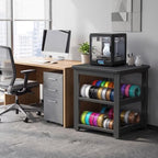 Heavy Duty 3D Printer Stand with Filament Storage 23.6"×23.6" - Image 5