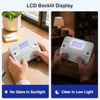 SUPVAN E12 Keyboard & Bluetooth Label Maker Machine with 4 Tapes - Image 3