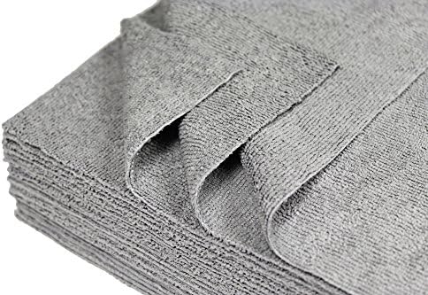 Ultra-Cut Absorbent Microfiber Towels, Silver-Embedded, Lint & Scratch-Free, for Home, Lab, & Dairy Industry Use, 12x12 Inches 25-Pack - Image 3