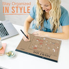 Large Teacher Desk Calendar 2026-2027 - Desktop Calendar 2026 - Image 2