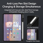 Keyboard Case with Touchpad for Galaxy Tab S10 FE/S10 Lite/S9 FE 10.9-Inch, Tab S9 11", Detachable Keyboard Case with Touchpad, 360 Degree Rotating Stand Cover with S Pen Holder, Black - Image 7