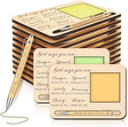 Dispowreath 6 Set Employee Christmas Appreciation Gift Sticky Note Holder by Dispowreath