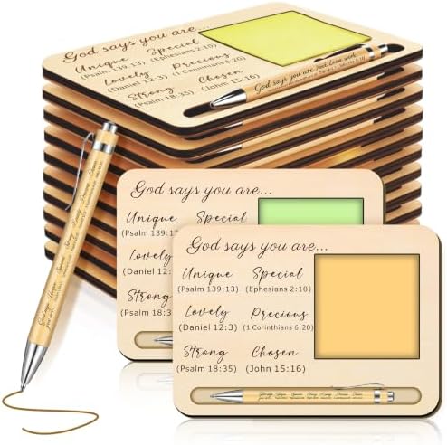 Dispowreath 6 Set Employee Christmas Appreciation Gift Sticky Note Holder by Dispowreath