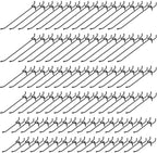 INCLY 120 Pack Pegboard Hooks, 4/6/8 Inch Peg Board Hooks Accessories by INCLY