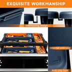 Tool Box Organizer Tray, 60 PCS & 5 Sizes, Blue and Orange - Image 5