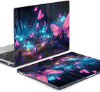 MEEgoodo for M5/M4/M3/M2 MacBook Air 15 inch Case 2026 2025 2024 2023, Case Fit Model (A3448/A3241/A3114/A2941) for MacBook Air 15.3 inch, Fantasy Forest - Image 3