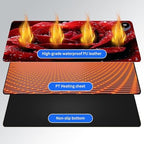 Heated Desk Pad & Mouse Pad, 3 Heat Levels, 3-Hour Auto Shut-Off - Image 3