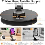 Portable Monitor Stand for Desk, Heavy Duty Adjustable Tablet Stand Holder - Image 2