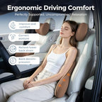 BABUR Car Lumbar Support Pillow Memory Foam Back Cushion for Driver Seat - Image 6