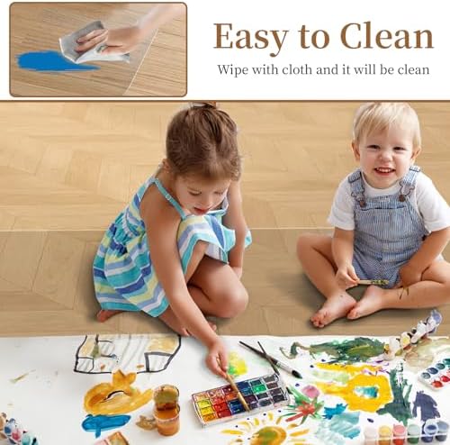 48" X 48" PVC Clear Desk Chair Mat for Hard Floors - Image 6