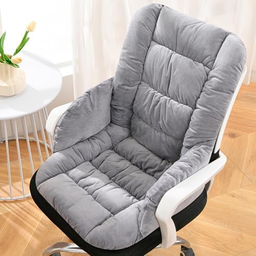 Desk Chair Cushion with High Back Support Office Chair Seat Pad with Non-Slip Bottom for Office Car Home Dining Room Kitchen by Yuthsona