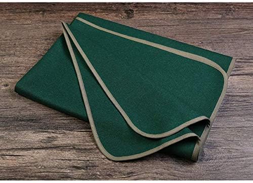 Semli Chinese Calligraphy Mat Sumi Drawing Painting Felt Desk Pad Washable Felt Thin Wool Felt (Green, 31.4 x 47.2 inch) - Image 2