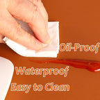 Office Cork Desk Mat Large Non-Slip Mouse Pad, Waterproof Writing Mat and Easy Clean Computer Mat, Desk Organization and Accessories(DarkBlue,120x50cm) - Image 4