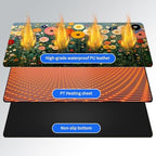 Heated Desk Pad & Mouse Pad, 3 Heat Levels, 3-Hour Auto Shut-Off - Image 3