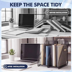 Sliner 4 Pack Large Magazine File Holder for Desk, 5.9x10x11'' - Image 6