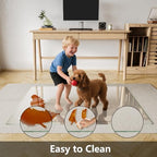 Koonmi Glass Chair Mat for Carpet, 30"x50" Thick Office Chair Mat - Image 6
