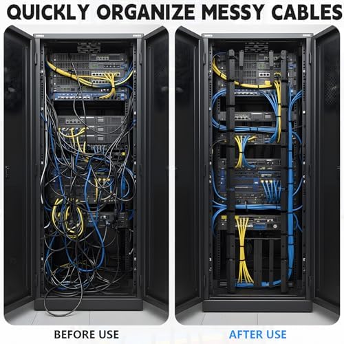 24pcs 43mm Magnetic Zip Tie Mount, Multi-Functional Cable Holder, Suitable for Industrial Cable Management and Home Cable Organizing. 24 Mounts and 100 Nylon Cable Ties - Image 5