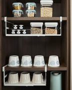 Under Shelf Storage Basket, 2-Pack Under Cabinet Shelf Organizer - Image 2