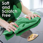 Avalon Towels Microfiber Cleaning Cloths (Value Pack of 48) - Size 16 x 16 Inches, Highly Absorbent Cleaning Rags, Lint Free, Reusable and Washable, Microfiber Towels for Cars - Image 4