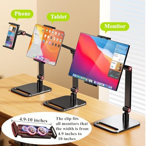 Portable Monitor Holder for 6-17.3 inch Screen Desktop Monitor Tablet Stand - Image 5