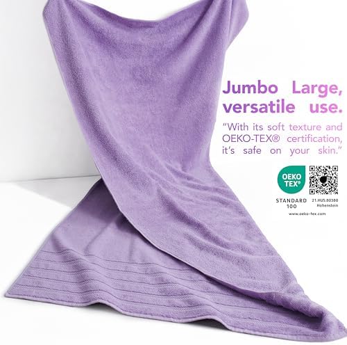 American Soft Linen 100% Cotton Luxury Turkish Towels, 2PC 35x70 Bath Sheet - Image 3