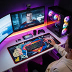 Subsonic DC Comics Superman XXL Mouse Pad 35x16 in Extra Large Mousepad - Image 2
