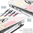 Case for Surface Laptop 8 2026/7 2024 13.8", Pink & Gold Hearts - Image 3