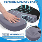 TushGuard Memory Foam Seat Cushion for Office Chair, Car Seat, Black, XXL - Image 3