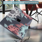 Mektron Case for 2026 MacBook Neo 13-inch A18 Pro chip A3404 Laptop Cover with 13-inch (Diagonal) Liquid Retina Display+ Keyboard Cover+ Screen Protector, Blooming Chrysanthemums - Image 6