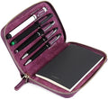 Londo Genuine Leather Padfolio – Portfolio Folder with Pencil Holder, Notepad & Zipper Closure for Business, Office & Travel by Londo