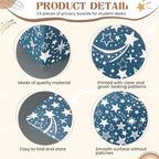 24 Pcs Desk Dividers for Students, Heavy Privacy Boards, Boho - Image 5