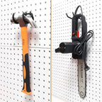 HUHOLE 24 Pack Pegboard Drill Holder Tool Hooks for 1/4 Inch Pegboard - Image 6