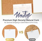 ARCOBIS Dry Erase Cork Board Combo for Wall - Image 3