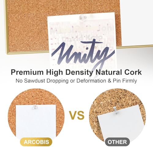 ARCOBIS Dry Erase Cork Board Combo for Wall - Image 3