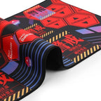 Mouse pad - Evangelion NERV-Inspired Alert UI Design, Large 35.4"x15.7" - Image 4