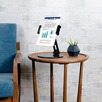 Rotating Tablet Stand,360°Rotatable Retail Kiosk Holder,Aluminum Commercial POS Display Stand for Microsoft Surface,iPad 10,Galaxy Tabs-7''-13''Tablets for Business,Office,Reception Kitchen,Home-Black - Image 7