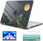 Mektron Case for 2026 MacBook Neo 13-inch A18 Pro chip A3404 Laptop Cover with 13-inch (Diagonal) Liquid Retina Display+ Keyboard Cover+ Screen Protector, Abstract Mountain C112 by Mektron