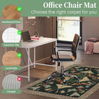 Office Chair Mat for Hardwood Floor & Tile Floor,36"x48"-Colorful Insects - Image 3
