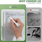 UNCLE BOARD Magnetic White Board with Stand,20''x13'' Small Dry Erase Board - Image 4