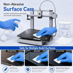 3D Printer Cleaning Kit, 300PCS Lint Free Microfiber Cloths, 6 x 6 Inch - Image 2