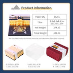 3D Calendar 2027 with LED Lights,Time Piece Calendar 2027,The Louvre 3D Memo Pad,Tear Away Calendars,Sculpture Desk Calendars,3D Art Notepad Calendars,Christmas Gift,New Year Gift (The Louvre) - Image 2