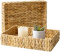 StorageWorks Large Bathroom Baskets, Wicker Storage Baskets for Shelves by StorageWorks